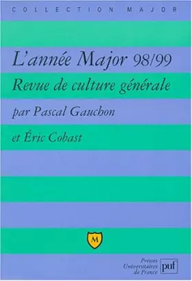 Couverture du produit · L'Année Major 1998-1999, 1ère édition