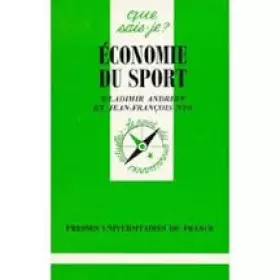 Couverture du produit · Économie du sport