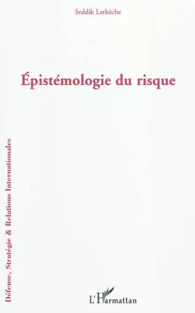 Couverture du produit · Epistémologie du risque