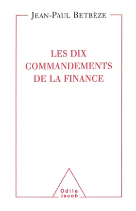 Couverture du produit · Les Dix Commandements de la finance