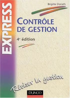 Couverture du produit · Contrôle de gestion