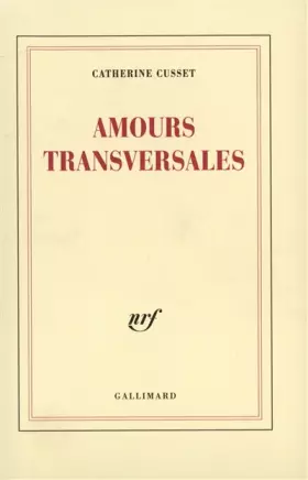 Couverture du produit · Amours transversales
