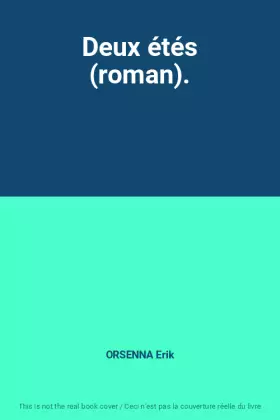 Couverture du produit · Deux étés (roman).