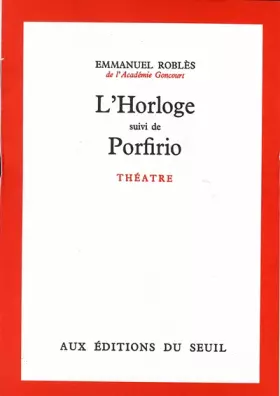 Couverture du produit · L'Horloge - Porfirio