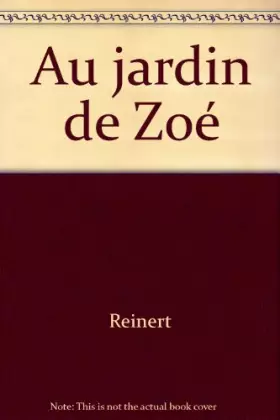 Couverture du produit · Au jardin de Zoé