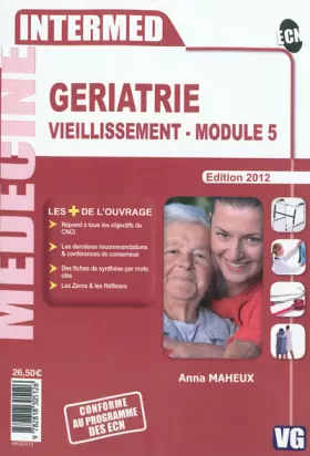 Couverture du produit · Module 5 Gériatrie - vieillissement
