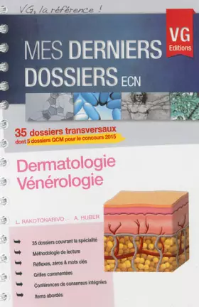 Couverture du produit · Dermatologie vénérologie