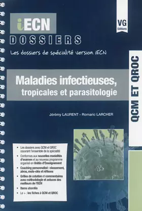 Couverture du produit · Maladies infectieuses, tropicales et parasitologie