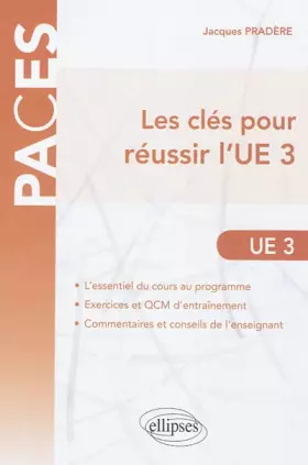 Couverture du produit · Les Clés Pour Réussir l'UE3