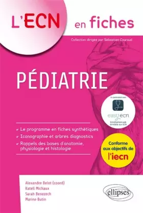 Couverture du produit · Pédiatrie l'ECN en Fiches