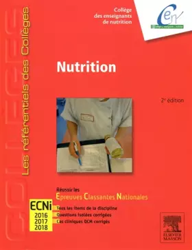 Couverture du produit · Nutrition: Réussir les ECNi