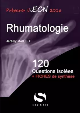 Couverture du produit · Rhumatologie
