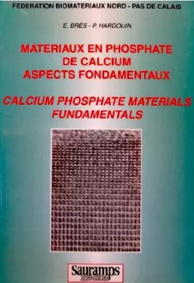 Couverture du produit · Materiaux en phosphate de calcium