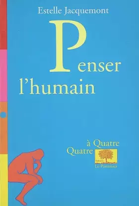 Couverture du produit · Penser l'humain