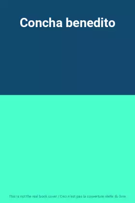 Couverture du produit · Concha benedito