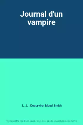 Couverture du produit · Journal d'un vampire