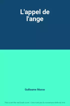Couverture du produit · L'appel de l'ange