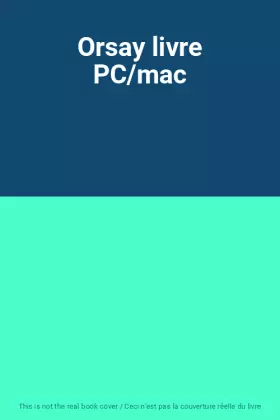Couverture du produit · Orsay livre PC/mac