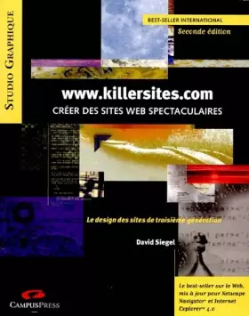 Couverture du produit · Créer des sites Web spectaculaires Seconde édition