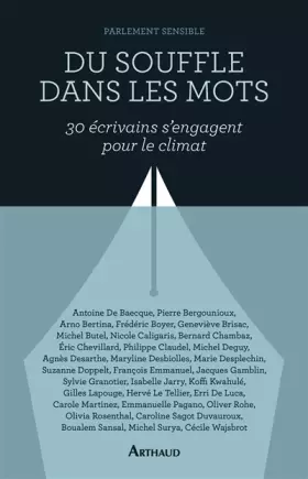 Couverture du produit · Du souffle dans les mots : Trente écrivains s'engagent pour le climat