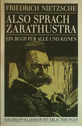 Couverture du produit · Also sprach Zarathustra. Ein Buch für alle und keinen