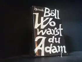 Couverture du produit · Wo warst du Adam