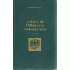 Couverture du produit · Histoire de l allemagne contemporaine 1933-1962 tome 2.