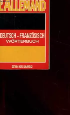 Couverture du produit · Je parle l'allemand deutsch-franzosisch worterbuch