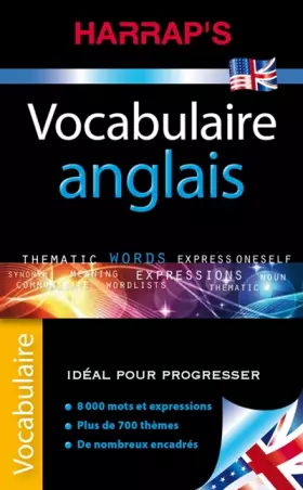 Couverture du produit · Harrap's Vocabulaire anglais