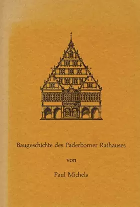 Couverture du produit · Baugeschichte des Paderborner Rathauses
