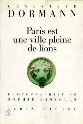 Couverture du produit · Paris est une ville pleine de lions