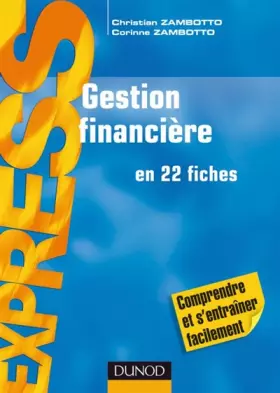 Couverture du produit · Gestion financière : Finance d'entreprise