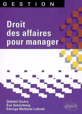 Couverture du produit · Droit des Affaires pour Managers