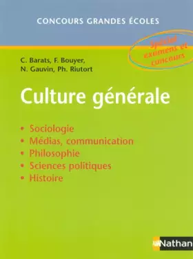 Couverture du produit · Culture générale : Concours grandes écoles
