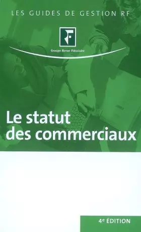 Couverture du produit · Le statut des commerciaux : Agents commenciaux, VRP - Autres commerciaux