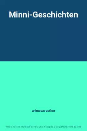 Couverture du produit · Minni-Geschichten