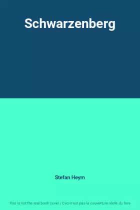 Couverture du produit · Schwarzenberg