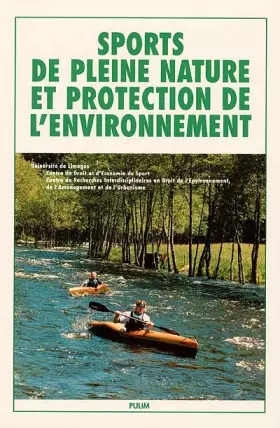 Couverture du produit · Sports de pleine nature et protection de l'environnement