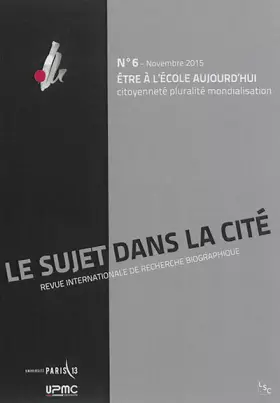 Couverture du produit · Être à l'école aujourd'hui