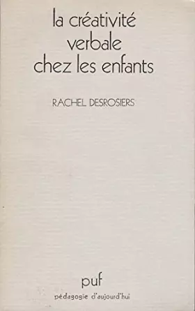 Couverture du produit · Le créativite verbale chez les enfants