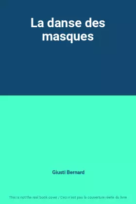 Couverture du produit · La danse des masques