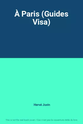 Couverture du produit · À Paris (Guides Visa)