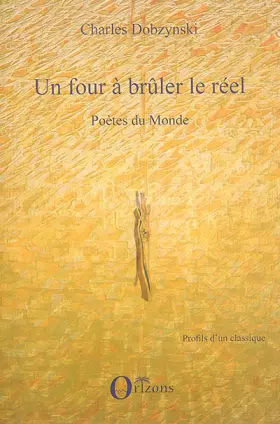 Couverture du produit · Un four à brûler le réel