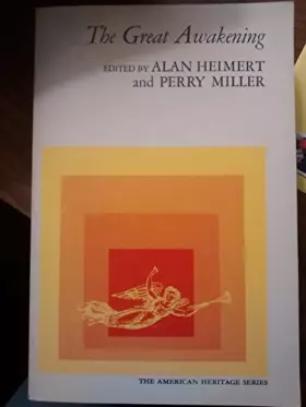 Couverture du produit · The Great Awakening: Documents Illustrating the Crisis and Its Consequences