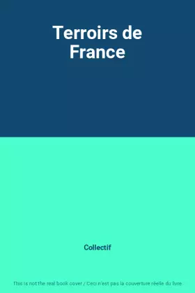 Couverture du produit · Terroirs de France