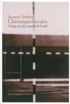 Couverture du produit · Chroniques ovales : (Vingt ans de carnets de bord)