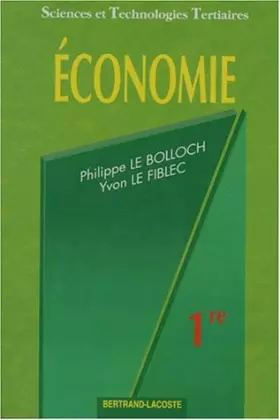 Couverture du produit · Economie, 1re