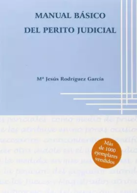 Couverture du produit · Manual basico del perito judicial / Basic Manual of court expert