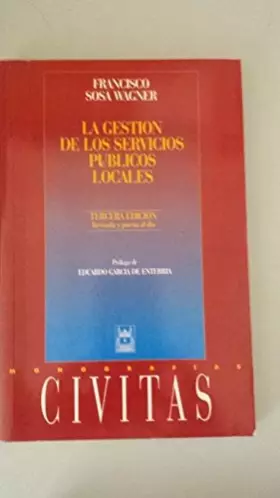Couverture du produit · La gestion de los servicios publicos locales