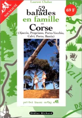 Couverture du produit · 52 balades en famille en Corse